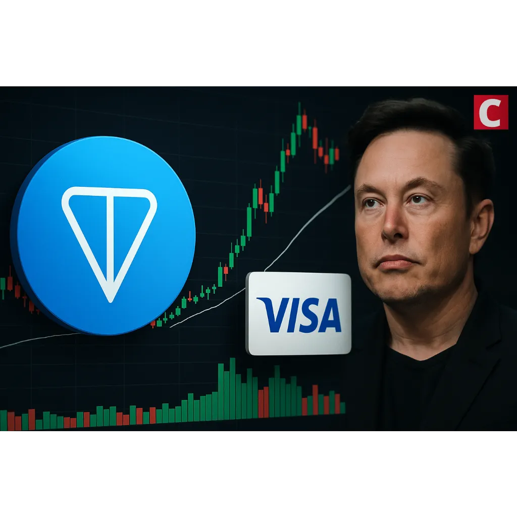 Toncoin Hits B Volume as Visa Exec Joins, Musk Rumors Swirl Toncoin Hits B Volume as Visa Exec Joins, Musk Rumors Swirl