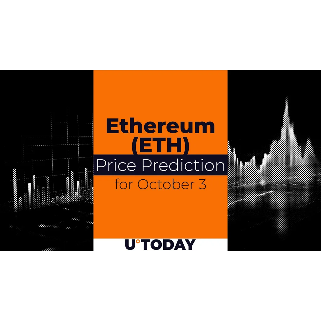 Ethereum price prediction for October 3 according to market analysis Ethereum price prediction for October 3 according to market analysis