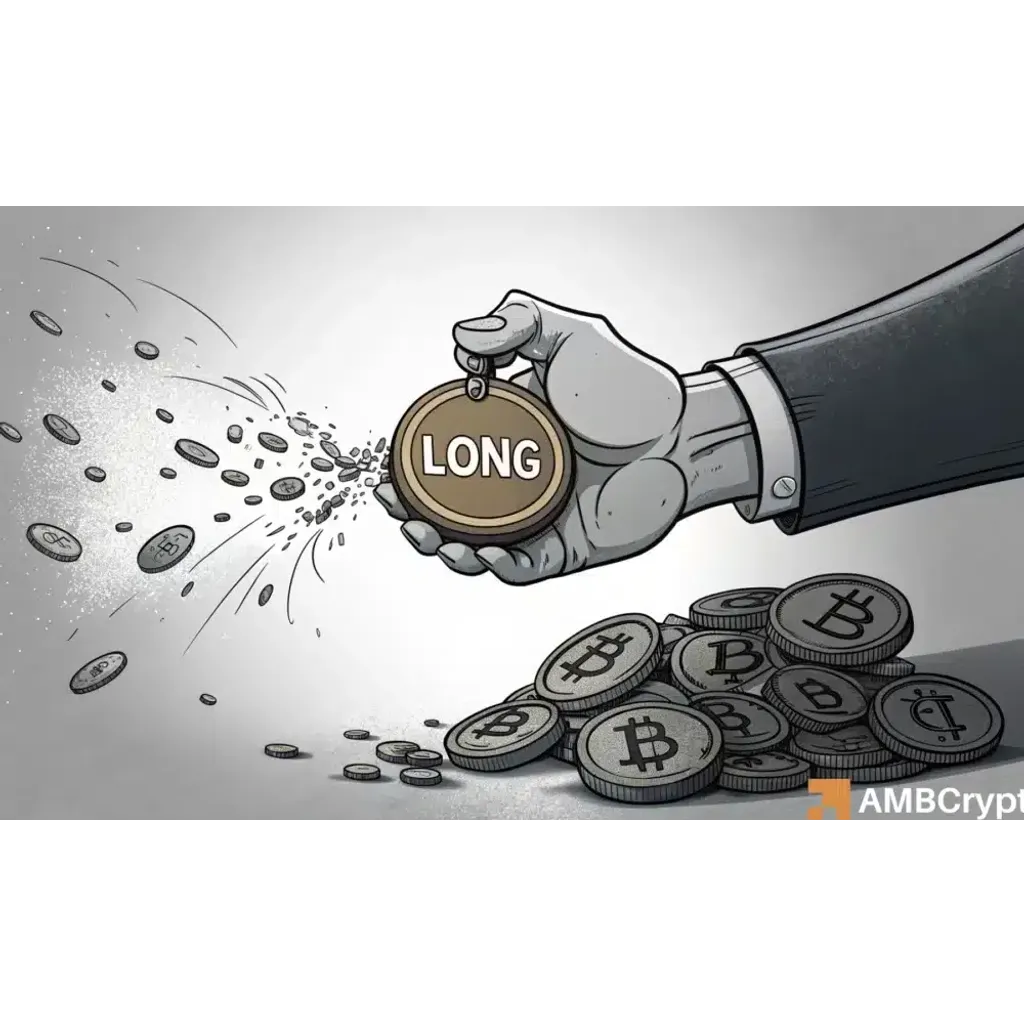 Whales heavily leveraged on Bitcoin longs – Here’s why this could backfire! Whales heavily leveraged on Bitcoin longs – Here’s why this could backfire!
