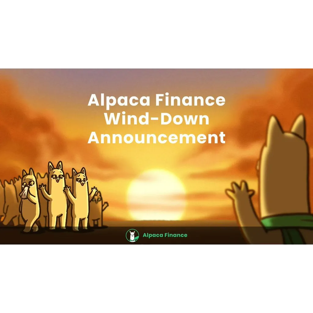 Alpaca Finance to Sunset All Products and Shut Down After Four Years Following Binance Delisting Alpaca Finance to Sunset All Products and Shut Down After Four Years Following Binance Delisting