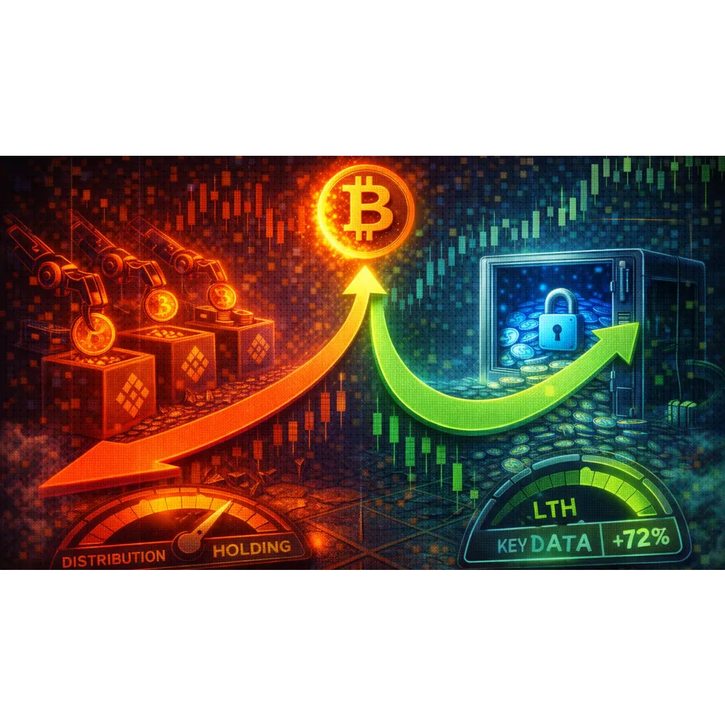 End Of Bitcoin Distribution? Key Data Reveals A Shift In LTH Behavior End Of Bitcoin Distribution? Key Data Reveals A Shift In LTH Behavior