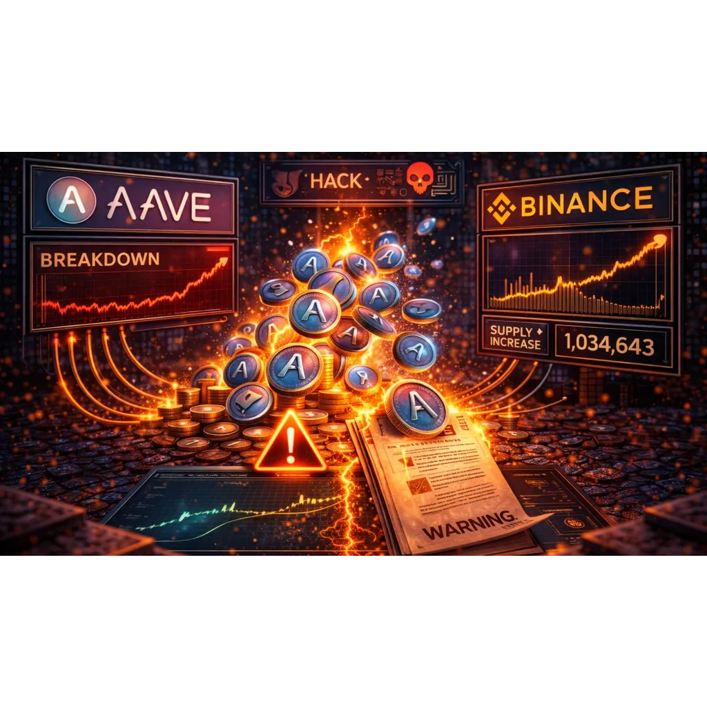 Aave Breakdown Deepens With Supply Flooding Back To Binance. Learn What Triggered The Rush Aave Breakdown Deepens With Supply Flooding Back To Binance. Learn What Triggered The Rush