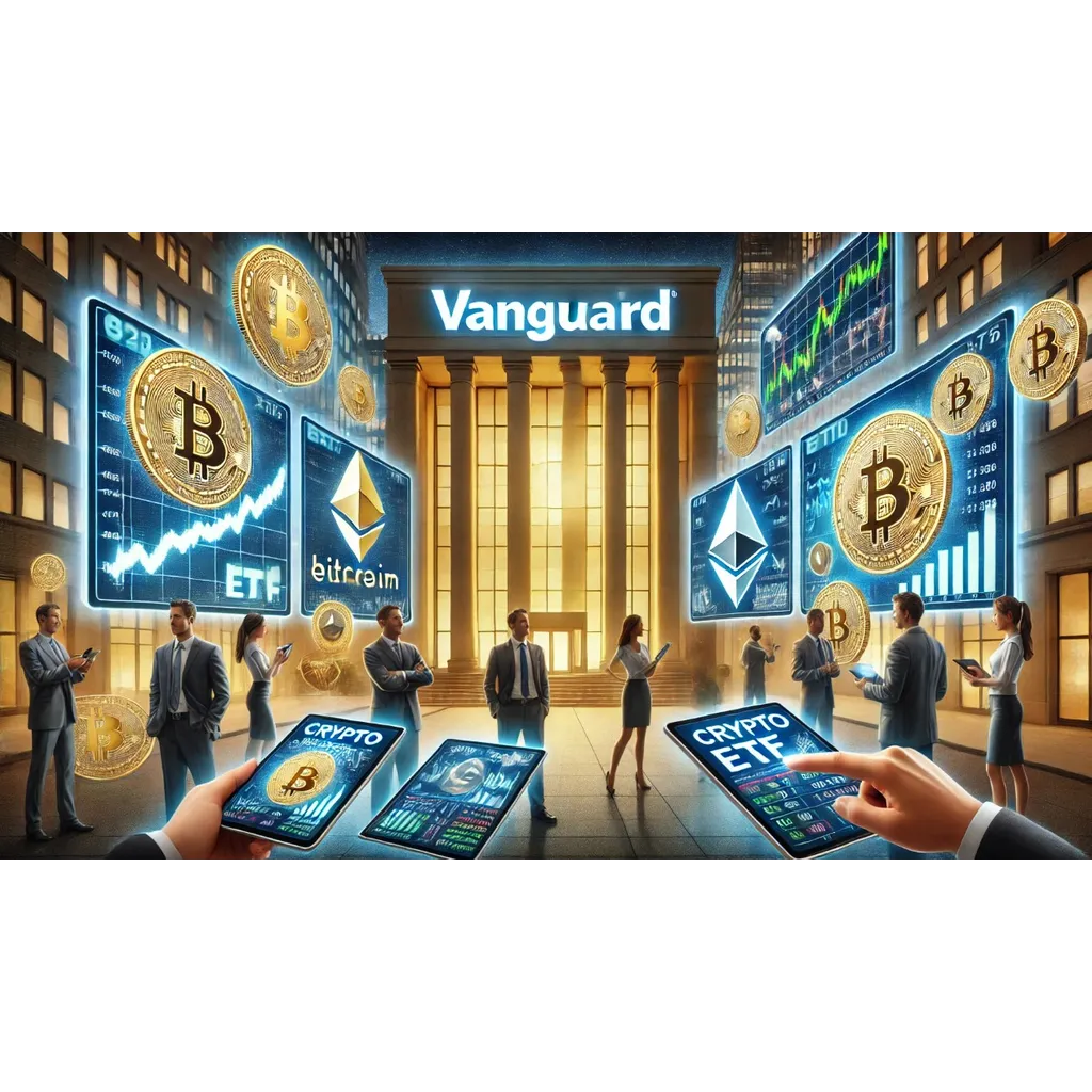 Vanguard prepares to offer crypto ETF access for the first time Vanguard prepares to offer crypto ETF access for the first time