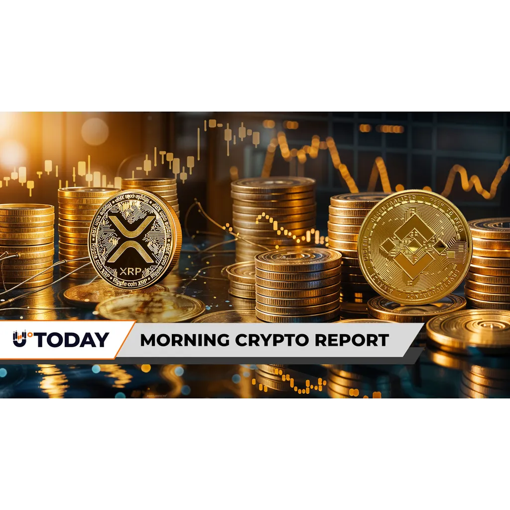 Morning Crypto Report: Don’t Ignore This 9.69% Golden Cross Setup for XRP, Binance Burns .29 Billion in BNB Like Nothing, “ Million Bitcoin” Advocate Mow Predicts Decade-Long Bull Run Morning Crypto Report: Don’t Ignore This 9.69% Golden Cross Setup for XRP, Binance Burns .29 Billion in BNB Like Nothing, “ Million Bitcoin” Advocate Mow Predicts Decade-Long Bull Run