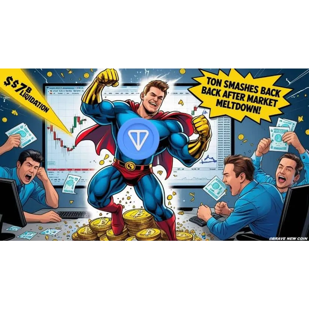 Toncoin slides 21 percent after brief bounce following market meltdown Toncoin slides 21 percent after brief bounce following market meltdown