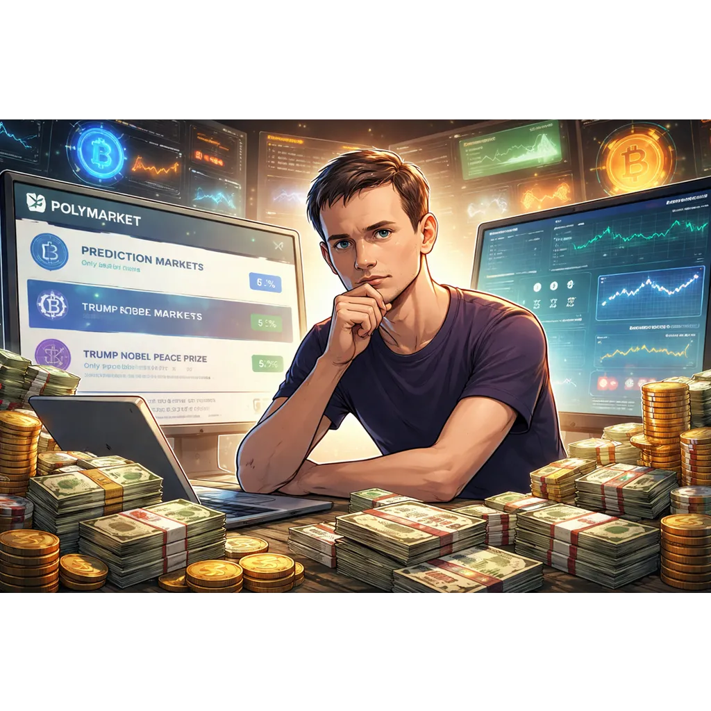 Ethereum’s Buterin Netted ,000 On Polymarket Last Year Ethereum’s Buterin Netted ,000 On Polymarket Last Year