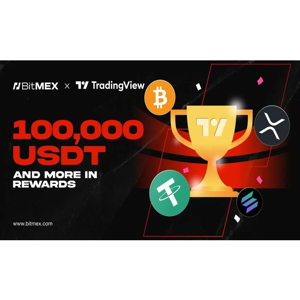 BitMEX and TradingView distribute 100,000 USDT in trading rewards during 2024 campaign BitMEX and TradingView distribute 100,000 USDT in trading rewards during 2024 campaign