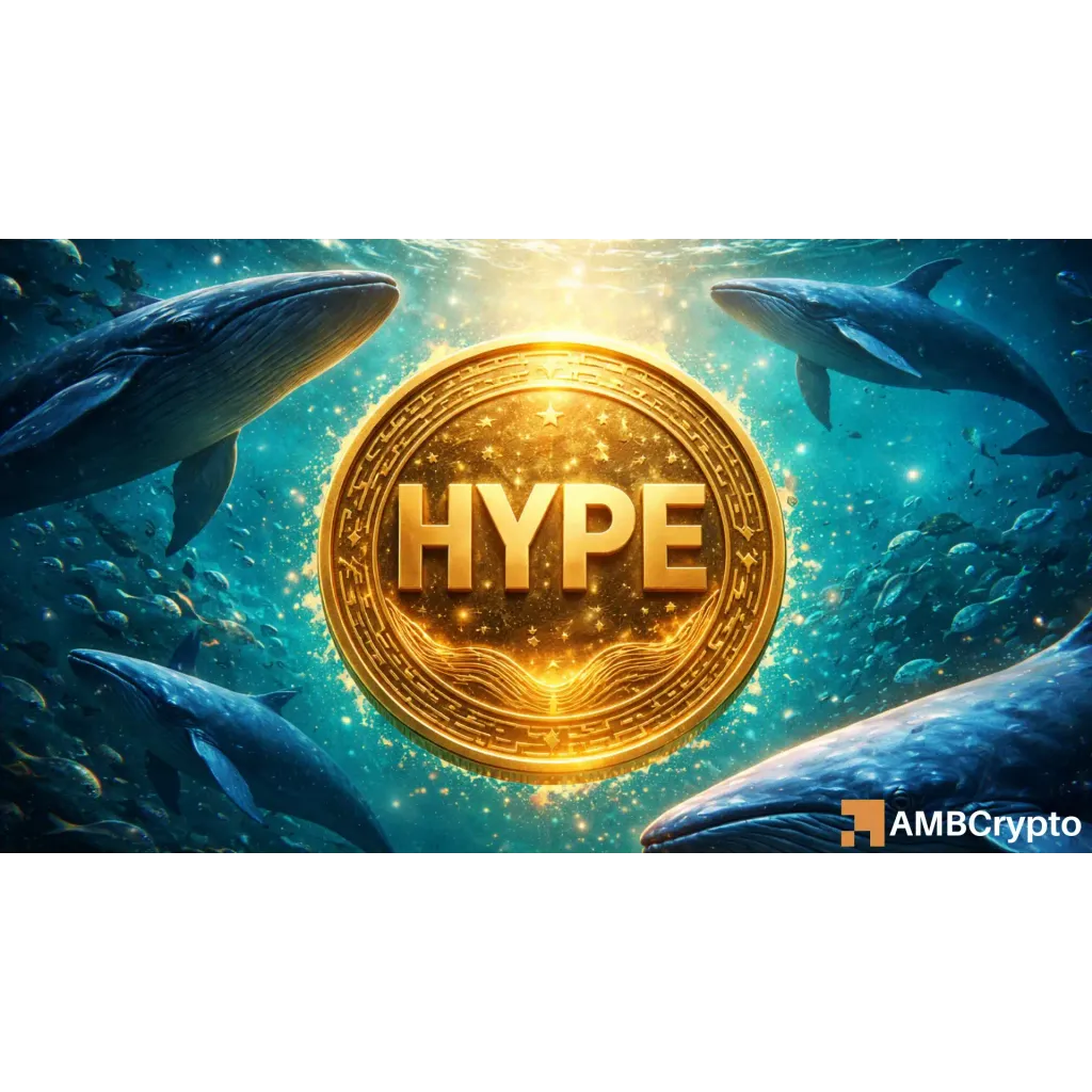 Hyperliquid turns choppy as whales rotate: Can HYPE stop a fall from ? Hyperliquid turns choppy as whales rotate: Can HYPE stop a fall from ?