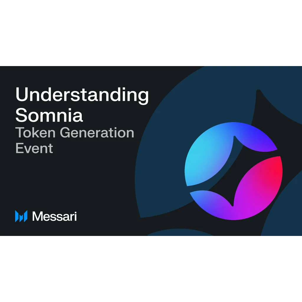 Somnia Conducts Token Generation Event to Launch New Digital Asset Somnia Conducts Token Generation Event to Launch New Digital Asset