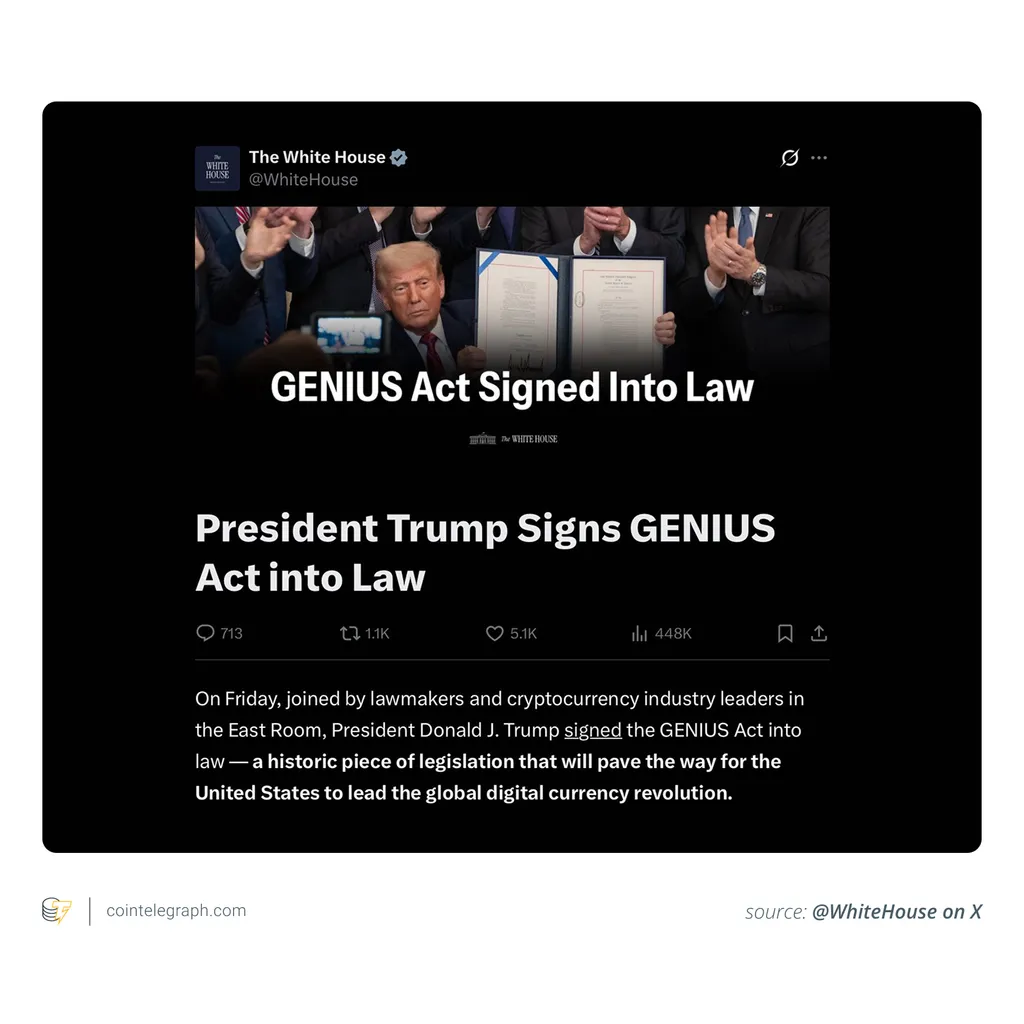 What the US Genius Act means for stablecoins: A simple breakdown What the US Genius Act means for stablecoins: A simple breakdown