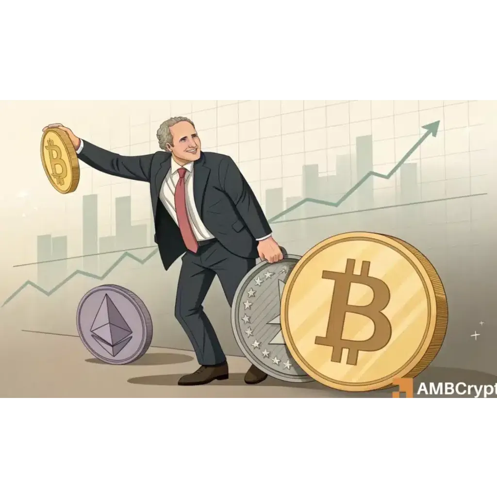 Peter Schiff’s Surprising Crypto Pick Peter Schiff’s Surprising Crypto Pick