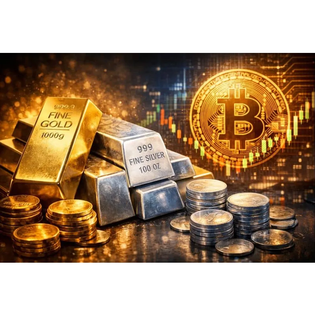 Gold and Silver hit new All time Highs, Is Bitcoin Next? Gold and Silver hit new All time Highs, Is Bitcoin Next?