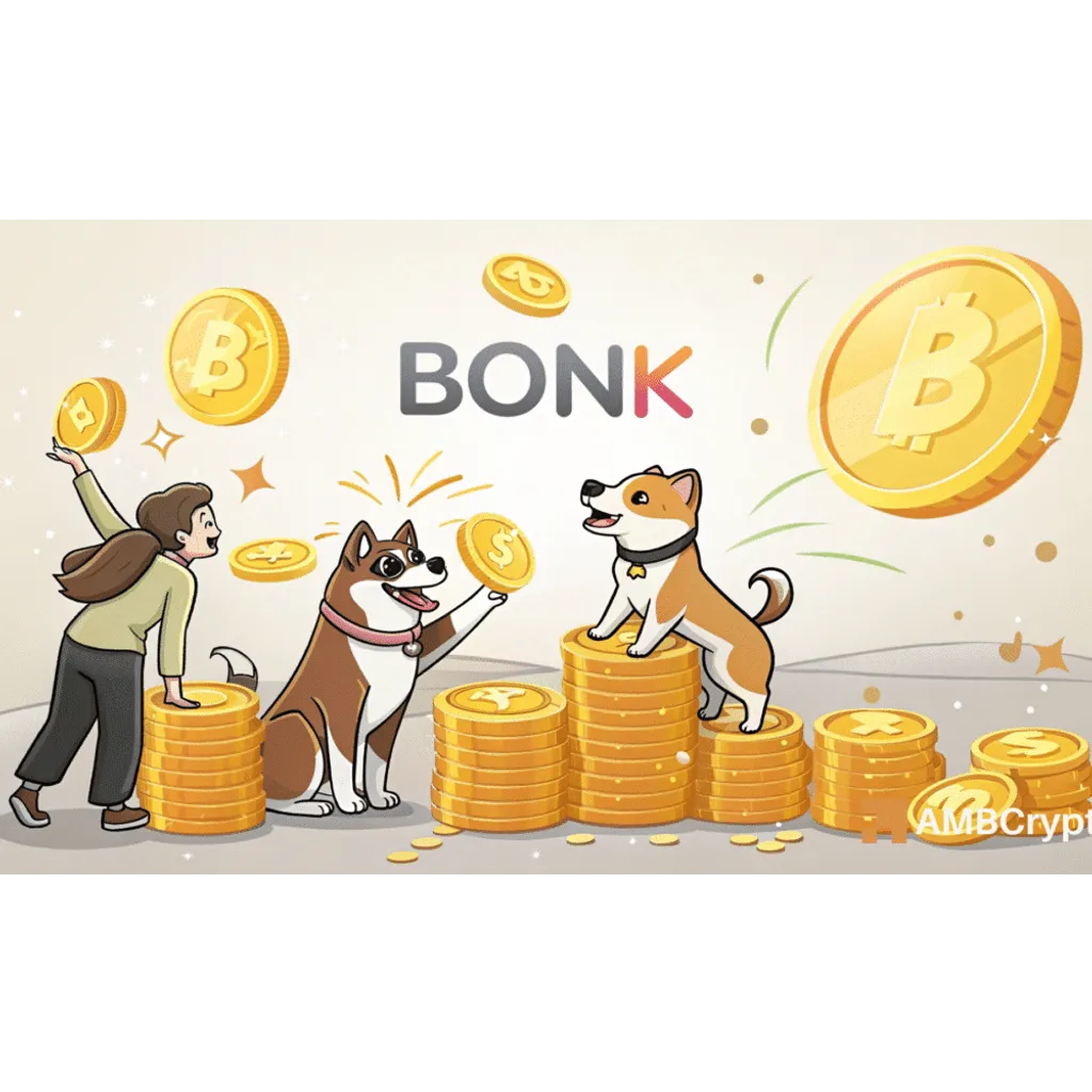 BONK demonstrates on-chain strength despite declining market price BONK demonstrates on-chain strength despite declining market price