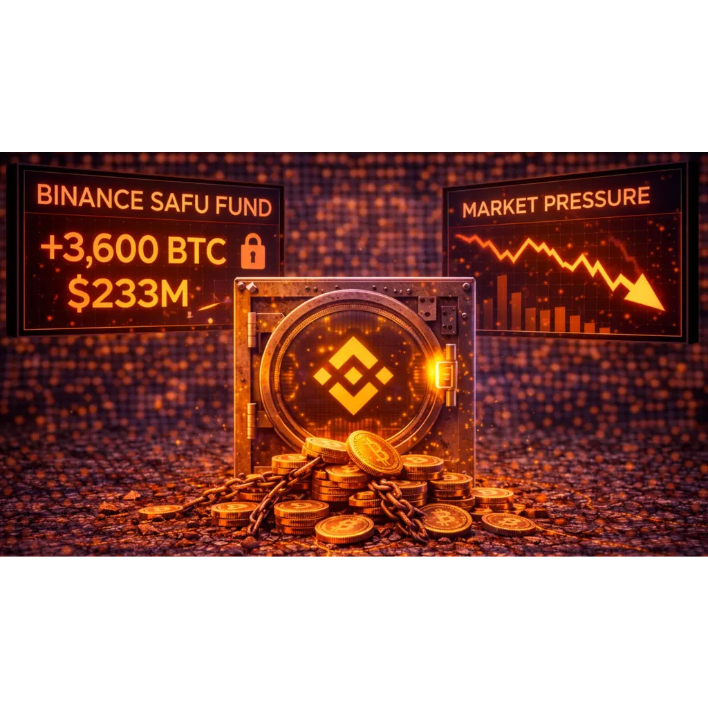 Binance SAFU Fund Adds 3,600 Bitcoin (3M) As Market Faces Pressure Binance SAFU Fund Adds 3,600 Bitcoin (3M) As Market Faces Pressure