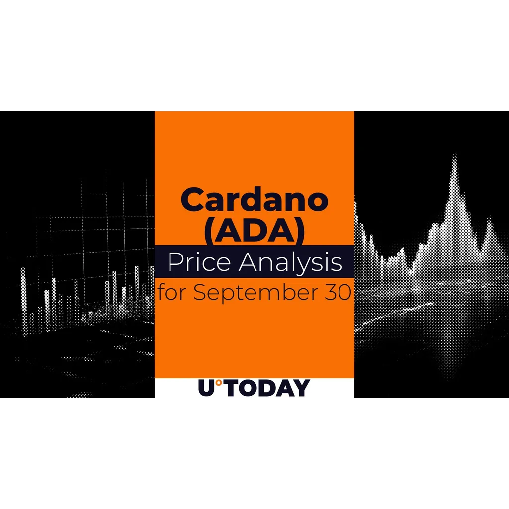 Cardano ADA price analysis conducted for September 30 trading session Cardano ADA price analysis conducted for September 30 trading session