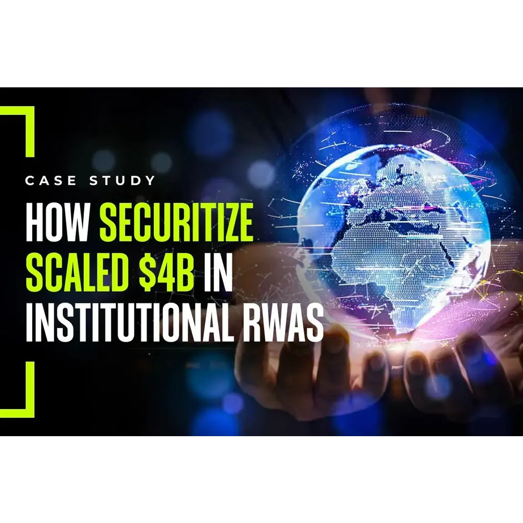 How Securitize Turned Tokenization Into a B Institutional Business How Securitize Turned Tokenization Into a B Institutional Business
