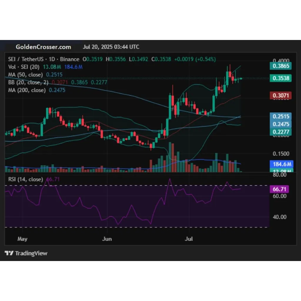 SEI Price Prediction: Explosive W-Pattern and MACD Surge Hint at Breakout Toward alt= SEI Price Prediction: Explosive W-Pattern and MACD Surge Hint at Breakout Toward alt=