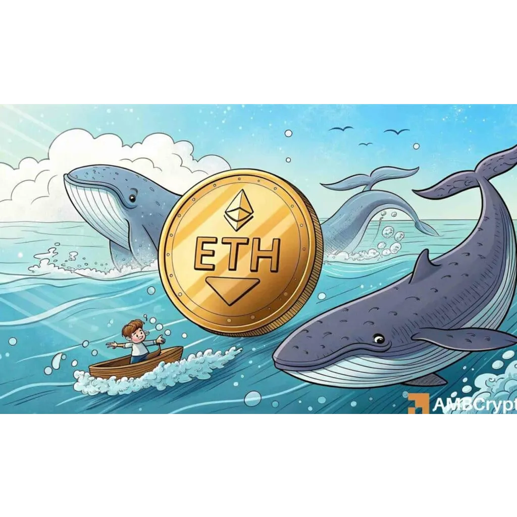Ethereum whales purchase 1 million of ETH during market dip Ethereum whales purchase 1 million of ETH during market dip