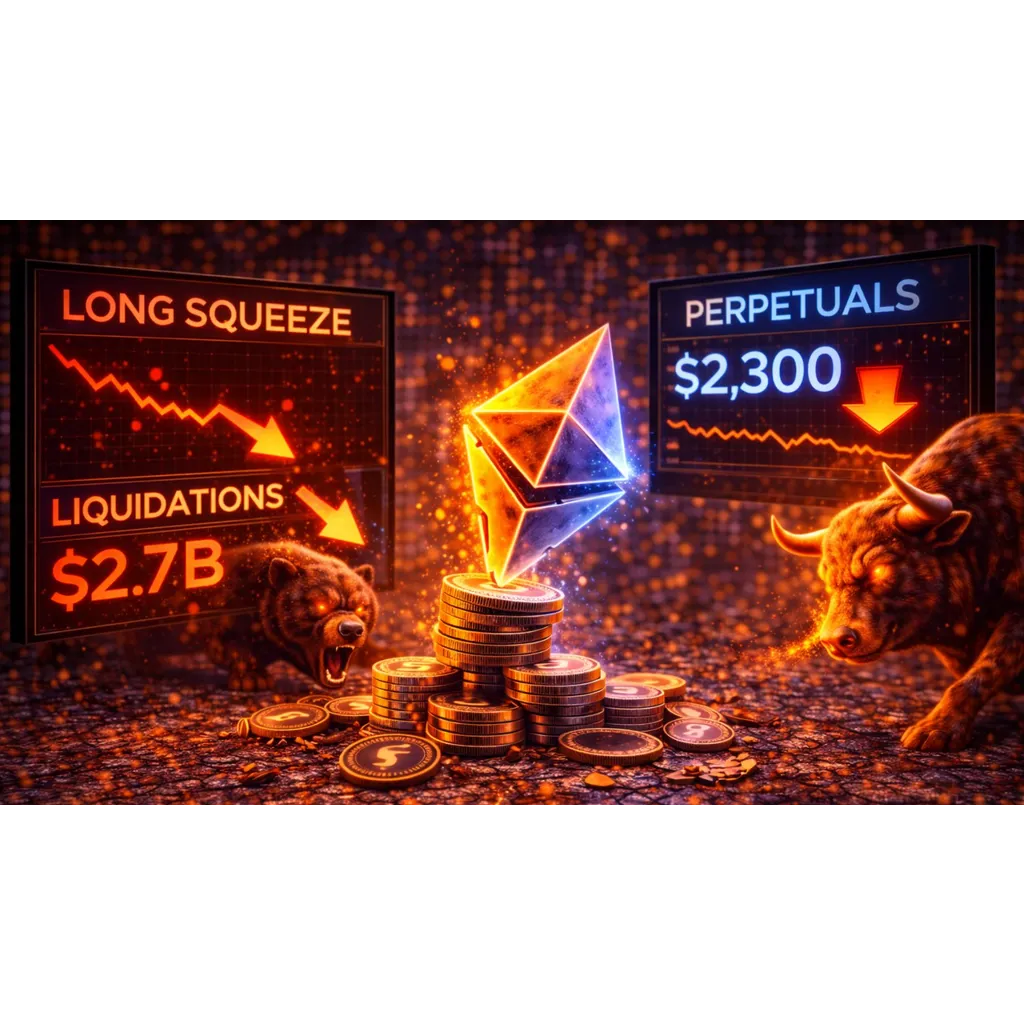 Ethereum Experiences Broad Long Squeeze Across Derivatives Exchanges: Can Bulls Hold ,300? Ethereum Experiences Broad Long Squeeze Across Derivatives Exchanges: Can Bulls Hold ,300?