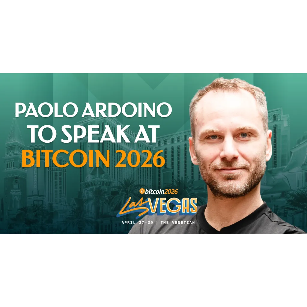 Paolo Ardoino Confirmed As A Bitcoin 2026 Speaker Paolo Ardoino Confirmed As A Bitcoin 2026 Speaker