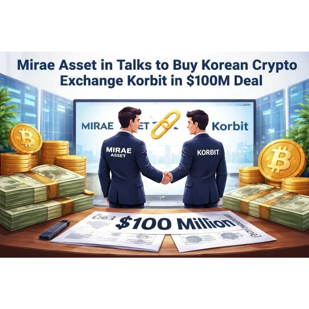 Mirae Asset in Talks to Buy Korean Crypto Exchange Korbit in 0M Deal Mirae Asset in Talks to Buy Korean Crypto Exchange Korbit in 0M Deal
