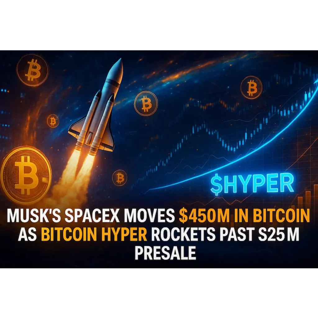 SpaceX moves 0 million Bitcoin as Bitcoin Hyper raises million SpaceX moves 0 million Bitcoin as Bitcoin Hyper raises million