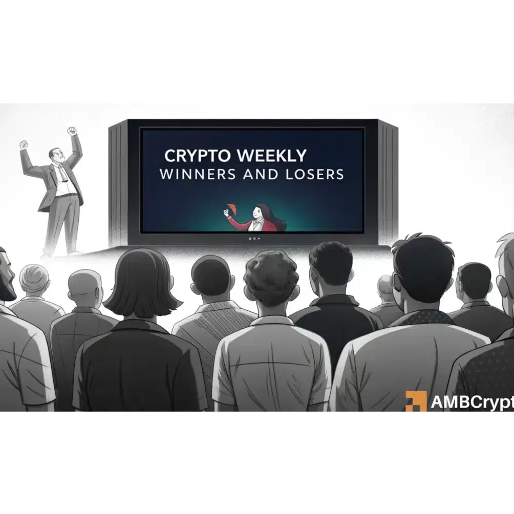 Crypto market’s weekly winners and losers – MYX, WLD, CRO, WLFI Crypto market’s weekly winners and losers – MYX, WLD, CRO, WLFI