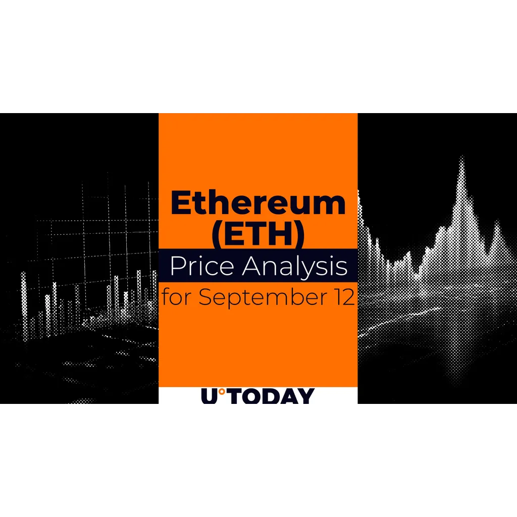 Ethereum ETH Price Prediction for September 12 Ethereum ETH Price Prediction for September 12