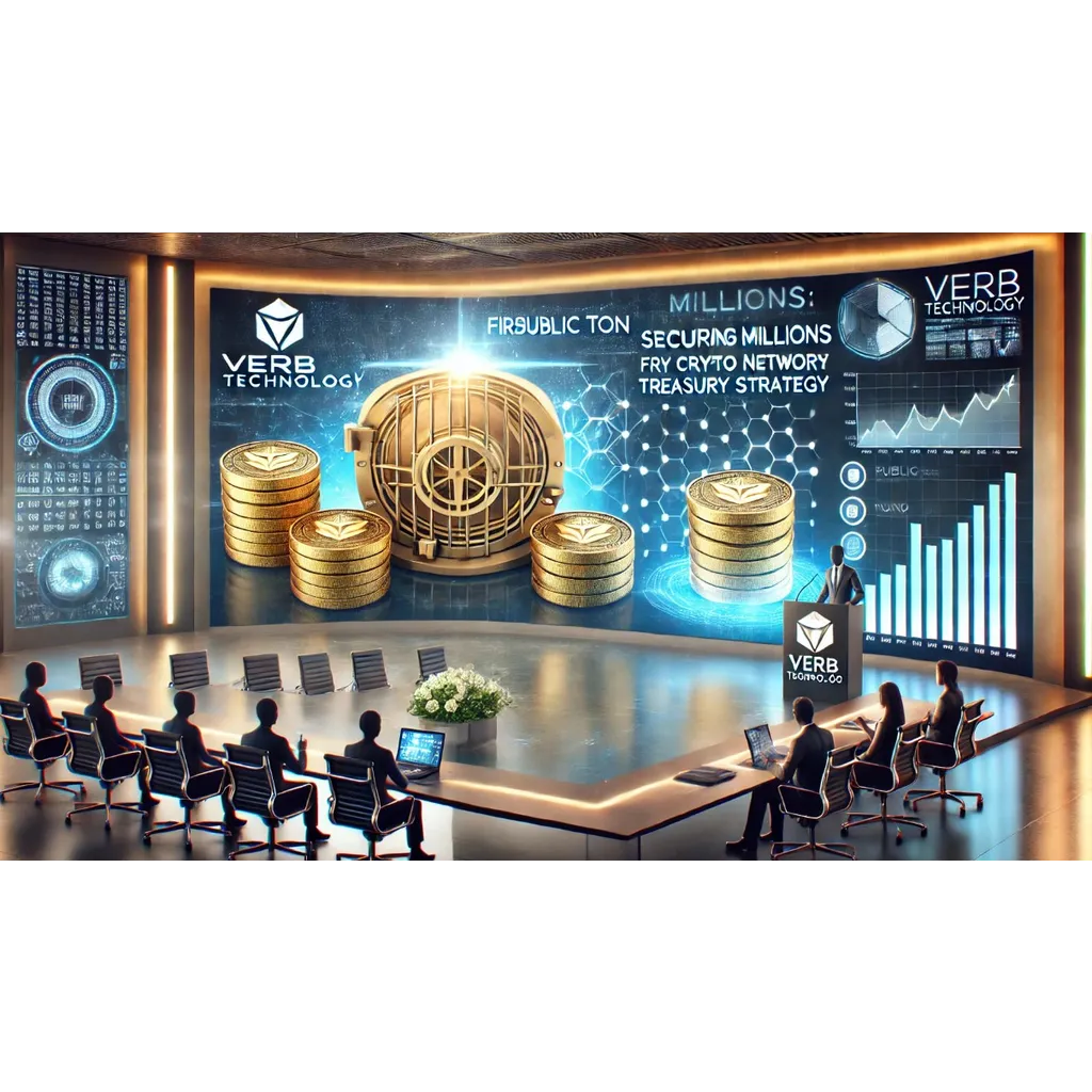 Verb Tech Secures 8M for TON Treasury Verb Tech Secures 8M for TON Treasury