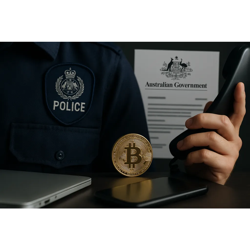 Australia faces new cryptocurrency scam with criminals mimicking police reports Australia faces new cryptocurrency scam with criminals mimicking police reports