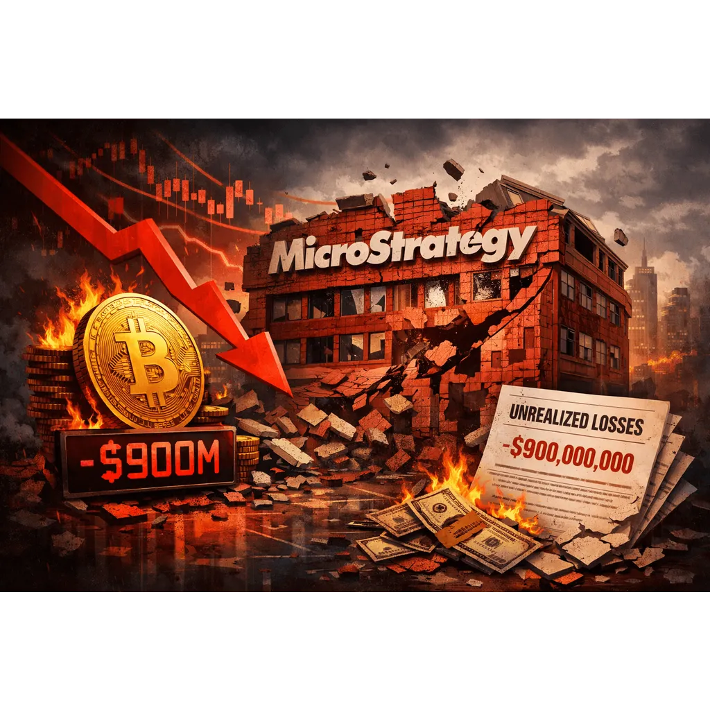 MSTR Price Dwindles as Strategy’s BTC Losses Hit 0M MSTR Price Dwindles as Strategy’s BTC Losses Hit 0M