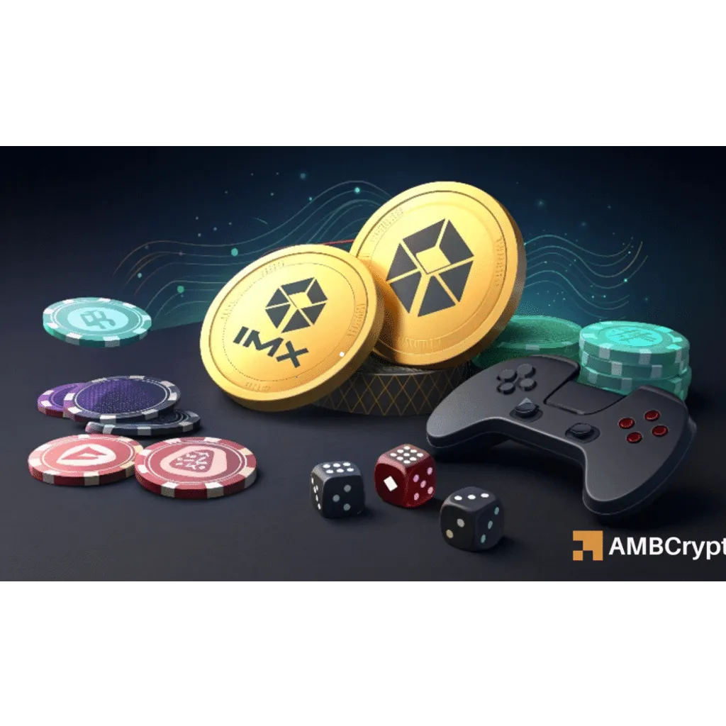 Immutable token gains 11 percent amid gaming sector revival speculation Immutable token gains 11 percent amid gaming sector revival speculation
