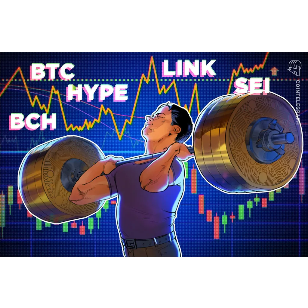 Bitcoin aims for highest weekly close: Will HYPE, BCH, LINK, and SEI follow? Bitcoin aims for highest weekly close: Will HYPE, BCH, LINK, and SEI follow?