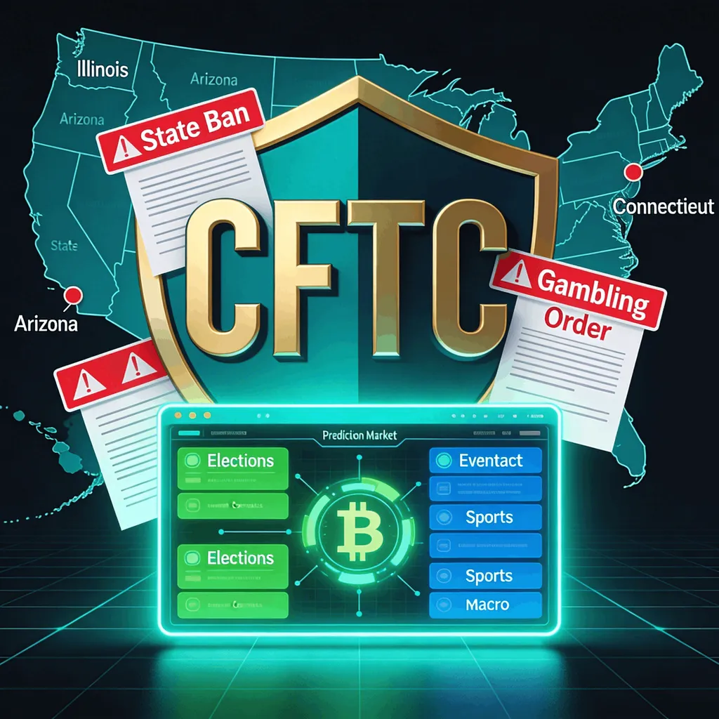 Crypto Prediction Markets Face Existential Threat — 3 States Move To Shut Traders Out Crypto Prediction Markets Face Existential Threat — 3 States Move To Shut Traders Out