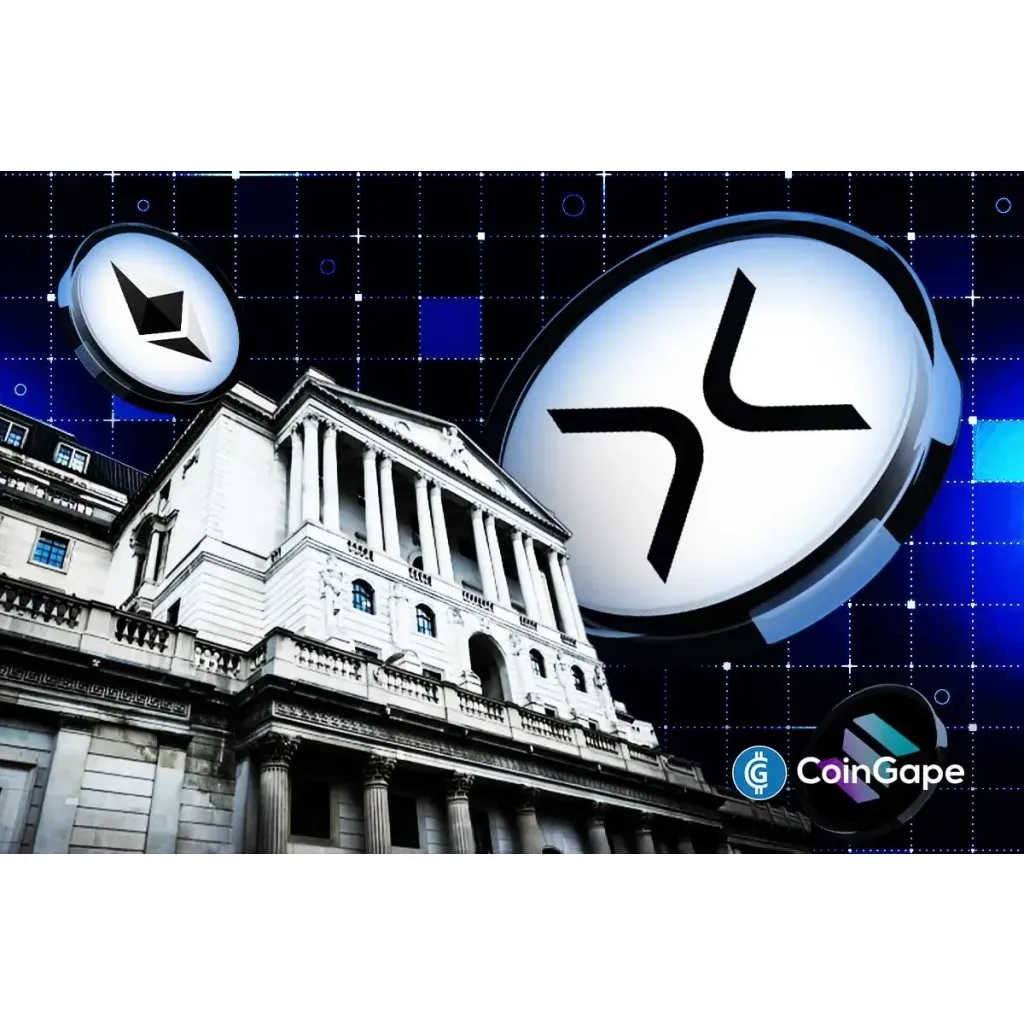 XRP, ETH, SOL Rise After BOE Rate Cut XRP, ETH, SOL Rise After BOE Rate Cut