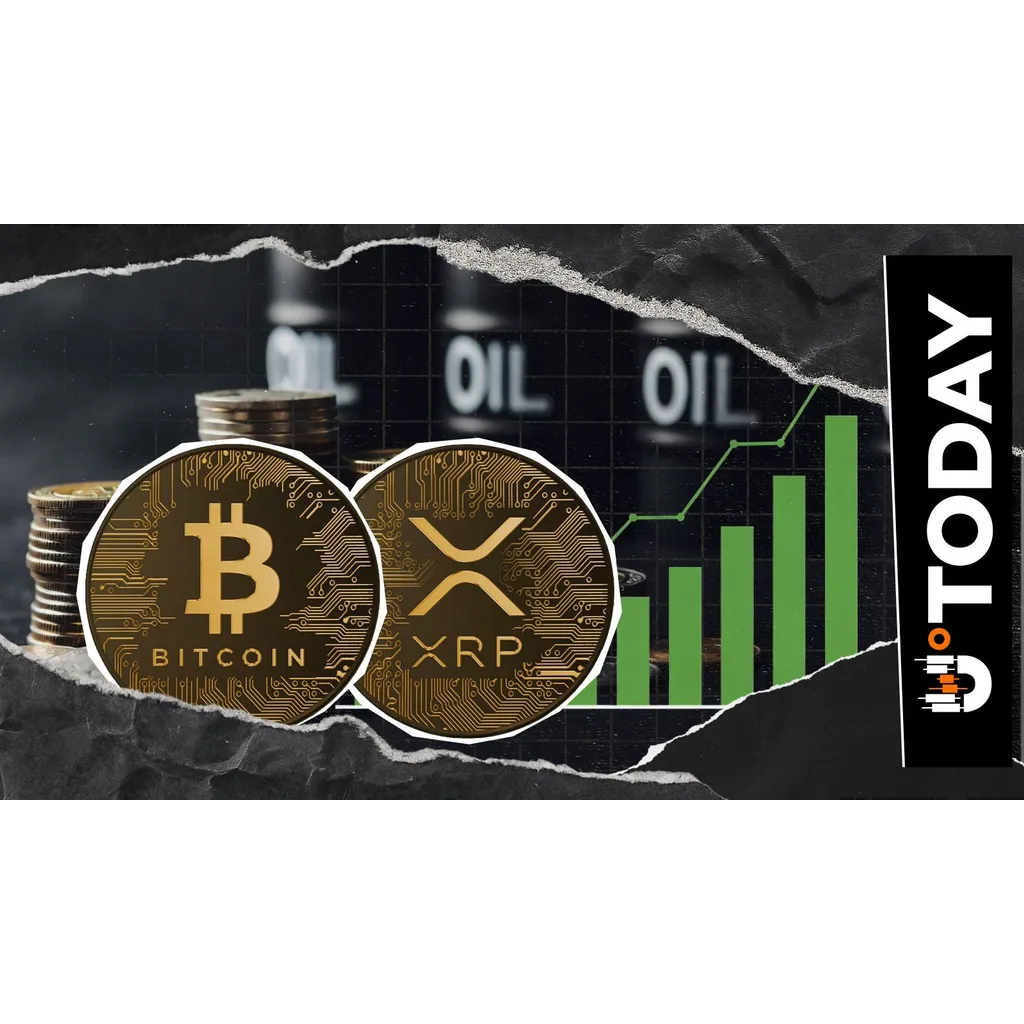 Bitcoin, XRP Rise While Oil Breaks 0 as Weak GDP Reshapes Market Correlations Bitcoin, XRP Rise While Oil Breaks 0 as Weak GDP Reshapes Market Correlations