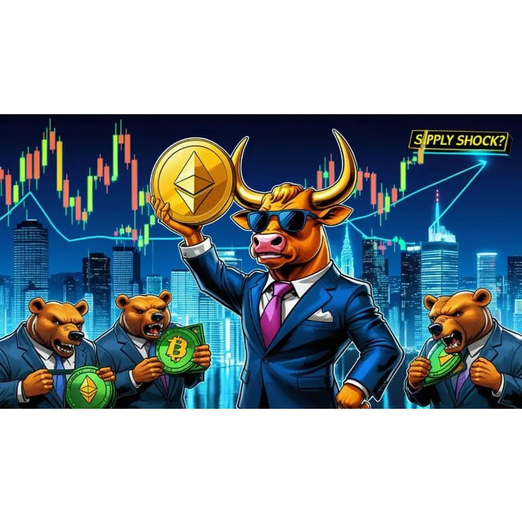 Ethereum price prediction signals ,000 rally with pattern and supply shock Ethereum price prediction signals ,000 rally with pattern and supply shock