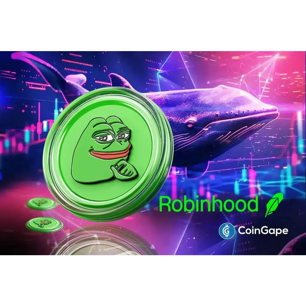Whale moves 25 million dollars in PEPE from Robinhood platform Whale moves 25 million dollars in PEPE from Robinhood platform