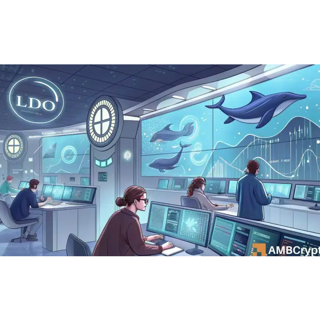 Lido Dao surges 17% on whale futures demand Lido Dao surges 17% on whale futures demand