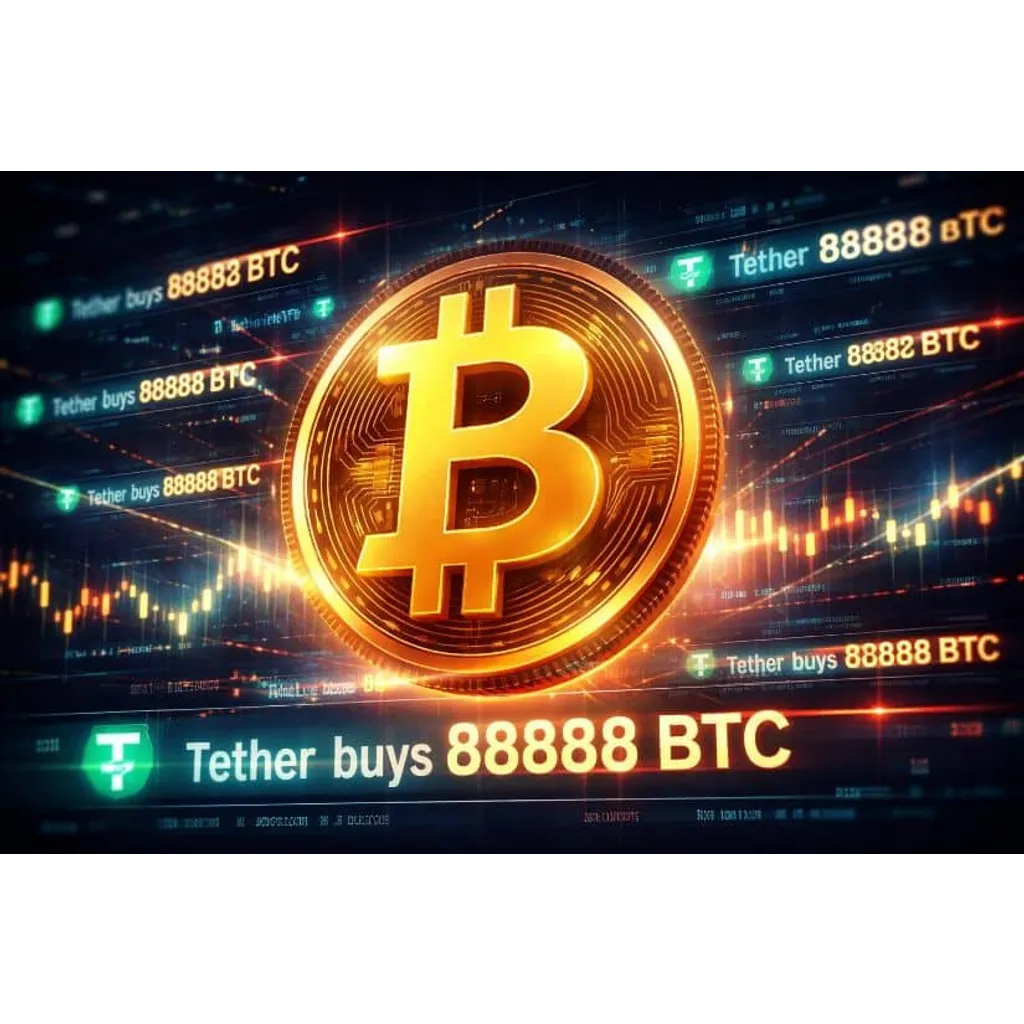 Tether Closes 2025 With 8,888 BTC Purchase, Holdings Surpass 96,000 Bitcoin Tether Closes 2025 With 8,888 BTC Purchase, Holdings Surpass 96,000 Bitcoin