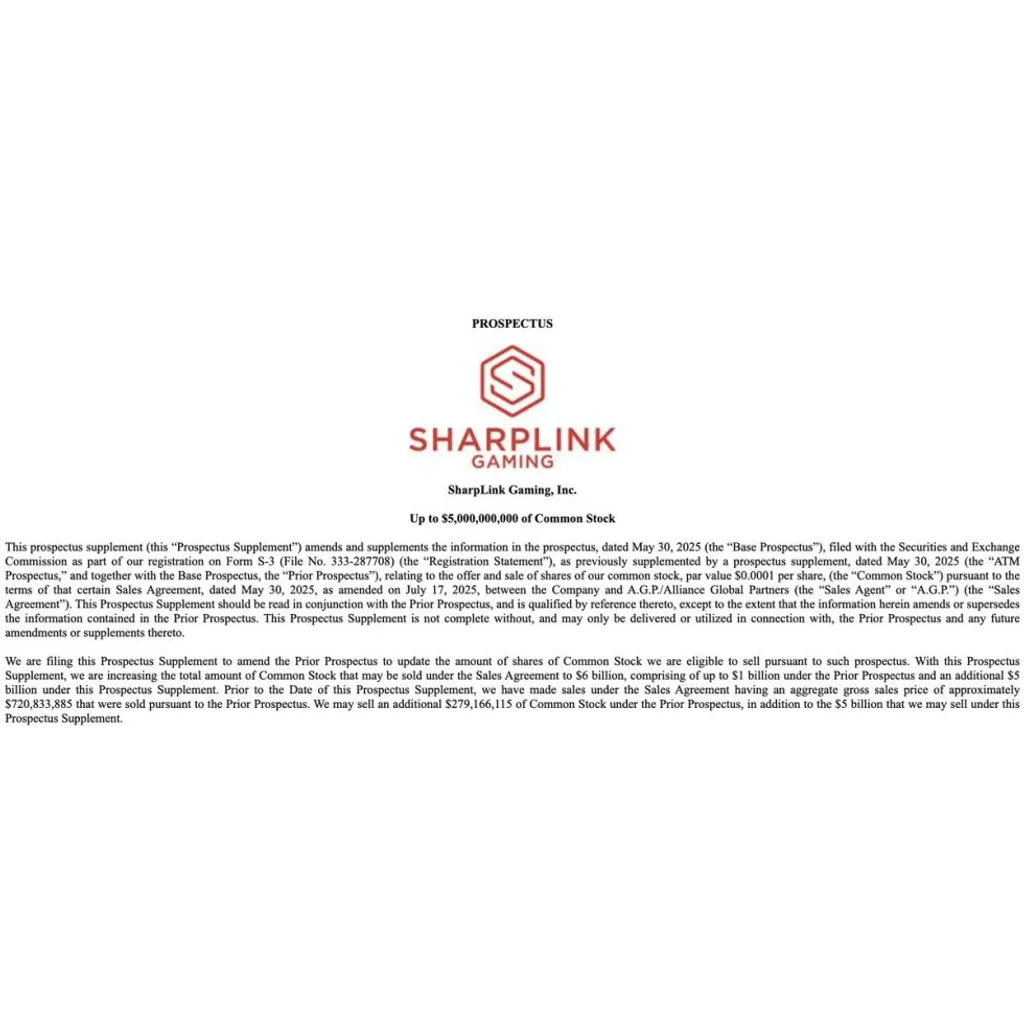 SharpLink Gaming To Buy Billion In Ethereum: Supply Shock Incoming? | Bitcoinist.com SharpLink Gaming To Buy Billion In Ethereum: Supply Shock Incoming? | Bitcoinist.com