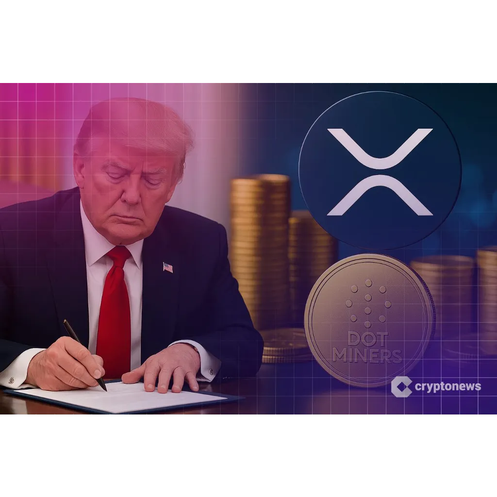 US GENIUS Act enacted as DOT Miners launches XRP cloud mining plan US GENIUS Act enacted as DOT Miners launches XRP cloud mining plan