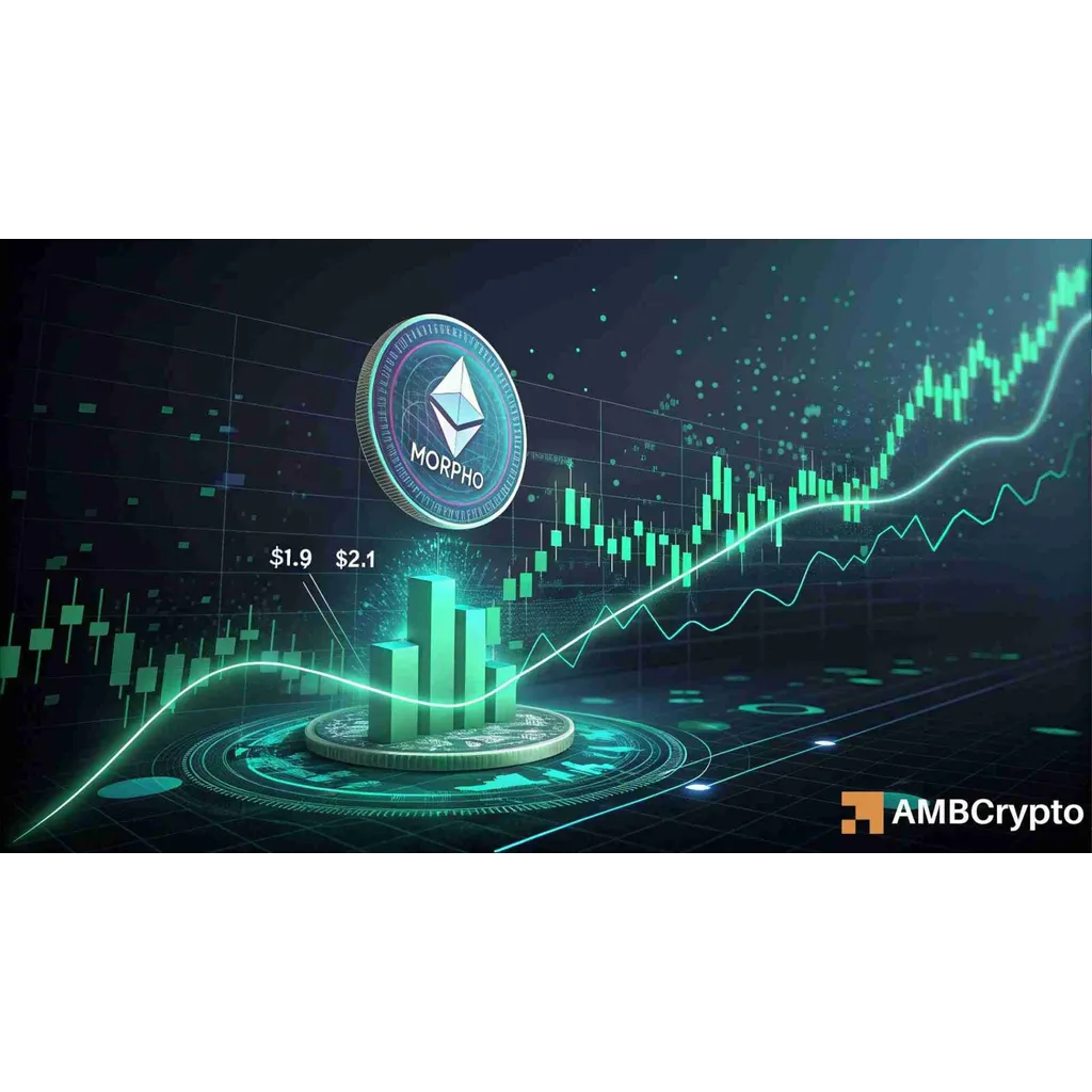 Morpho surges by 10% – Is a breakout above .1 on the way? Morpho surges by 10% – Is a breakout above .1 on the way?