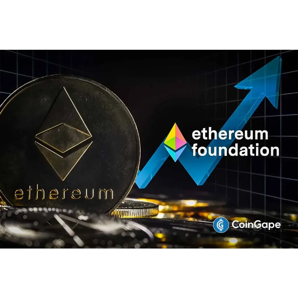 Ethereum Foundation Dumps M in ETH as Price Nears All-Time High Ethereum Foundation Dumps M in ETH as Price Nears All-Time High