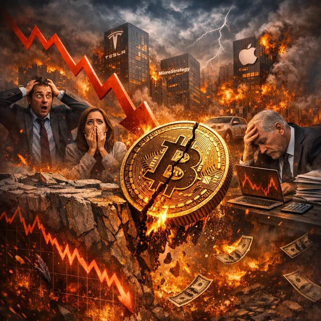 Bitcoin Crash Exposes Colossal Corporate Losses — Here’s Who’s Most Impacted Bitcoin Crash Exposes Colossal Corporate Losses — Here’s Who’s Most Impacted