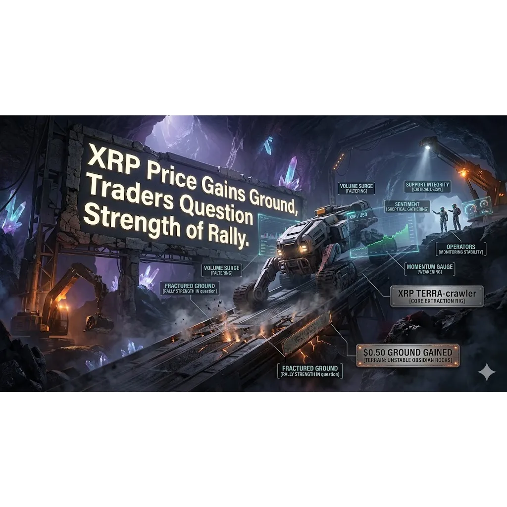XRP Price Gains Ground, Traders Question Strength of Rally XRP Price Gains Ground, Traders Question Strength of Rally
