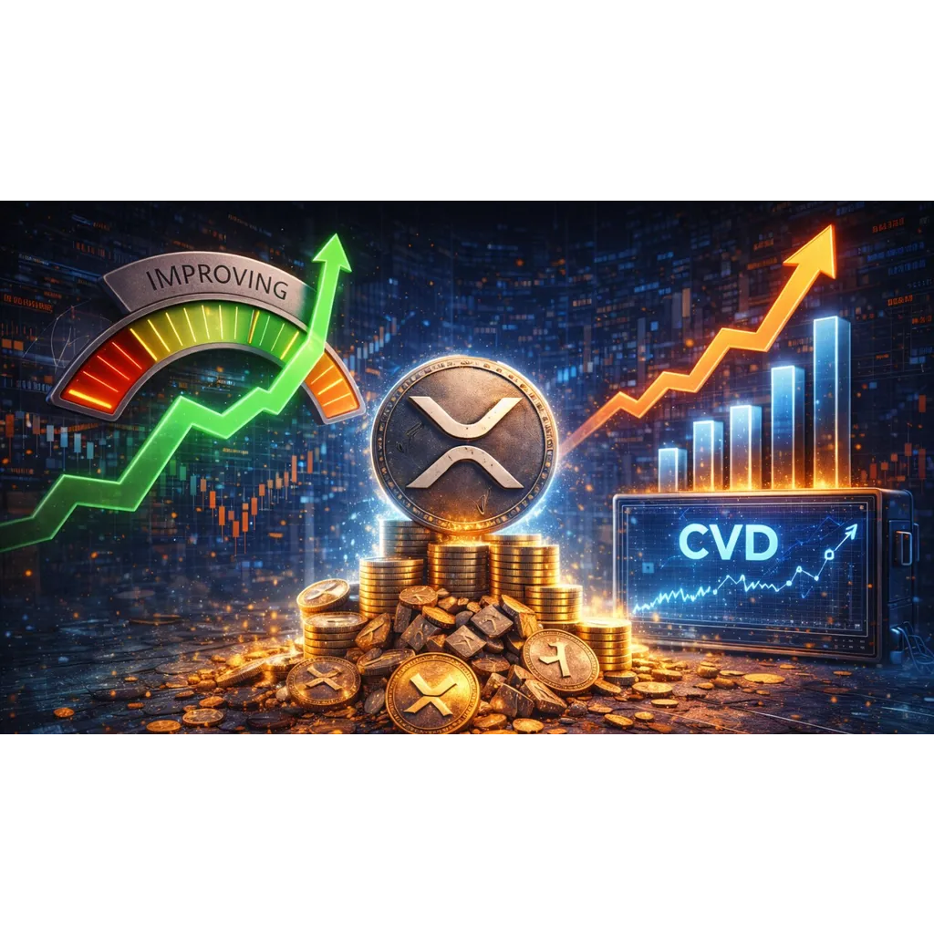 The 1.5 Billion Deficit Narrows: XRP Futures Buying Pressure Improves As CVD Hits Four-Month High The 1.5 Billion Deficit Narrows: XRP Futures Buying Pressure Improves As CVD Hits Four-Month High