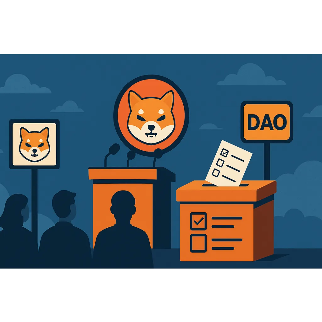 Shiba Inu voting for first president Shiba Inu voting for first president