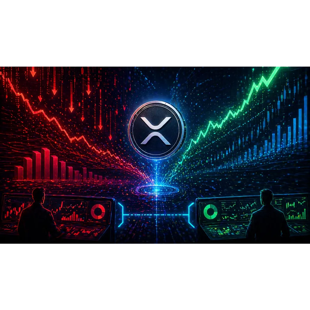 XRP Is Moving Higher While Its Order Flow Stays Negative: A Gap Worth Watching XRP Is Moving Higher While Its Order Flow Stays Negative: A Gap Worth Watching