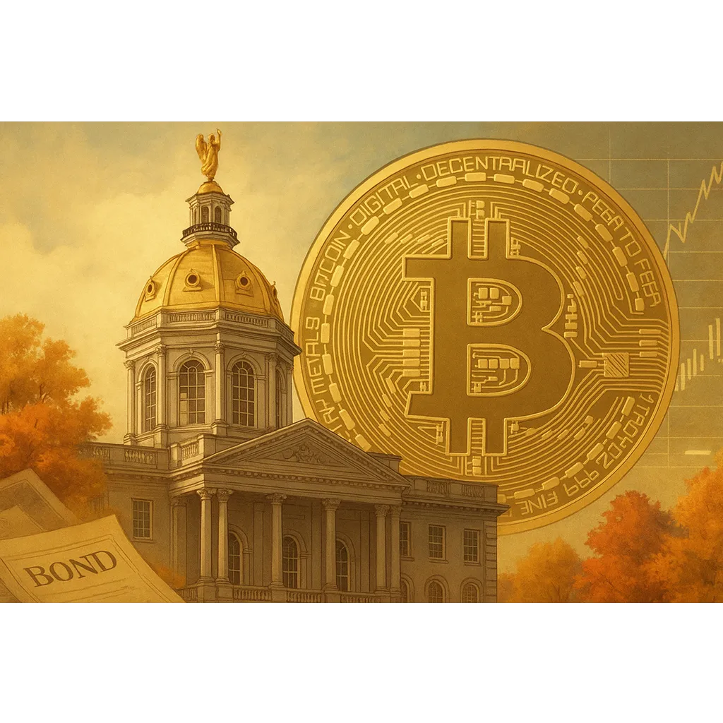 First Bitcoin-Backed Municipal Bond Launches In New Hampshire First Bitcoin-Backed Municipal Bond Launches In New Hampshire